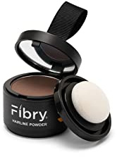 FIBRY - Polvere Volumizzante capelli, Correttore Ricrescita Capelli, Stempiatura o Capelli Fini. Infoltitore Capelli Istantaneo, Ingredienti Naturali. Waterproof. 4 gr (Castano Medio (Medium Brown)