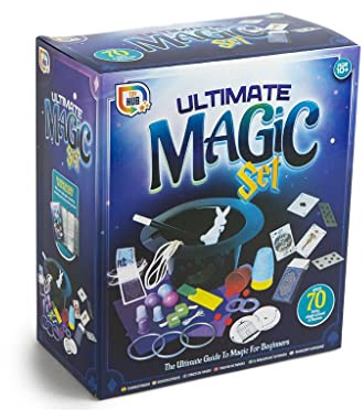 RMS International Toy Hub Ultimate Magic Set with Beginners Magician Guide Book Tricks Children's Toy Unisex 10+, L24cm x D13cm x H28cm (R05-1210)