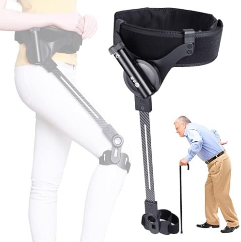 Esoscheletro per Camminare, ausilio per Camminare per Anziani e Persone con Mobilità ridotta, Riabilitazione Post-Ictus per deambulatore Singolo (M Destro)