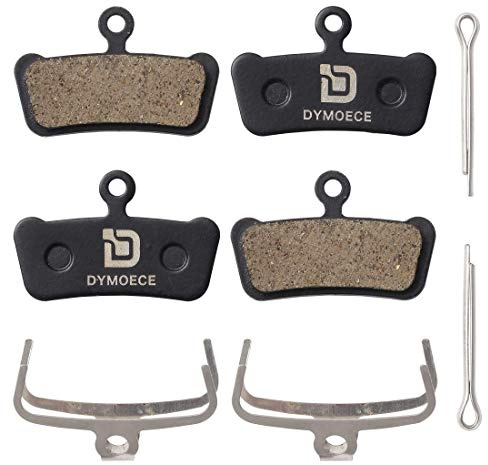 Dymoece 2 paia di pastiglie per freno a disco per bicicletta, compatibili con freni a disco Sram Guide RSC RS R Elixir 7 9 Avid XO Trail a 4 pistoni MTB (resina, semi-metallico, metallo sinterizzato