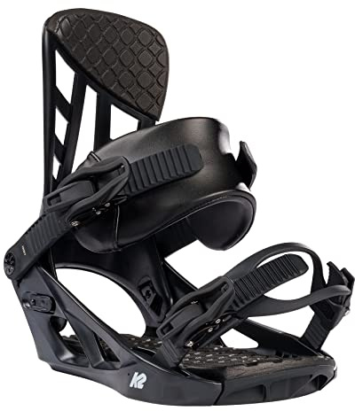 K2 Indy Men's Snowboard Bindings (Black, X-Large)