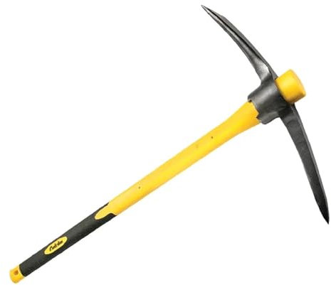 La zappa Spitzhacke mit Stiel aus Fiberglas und Gummigriff, 91 cm (2 kg)