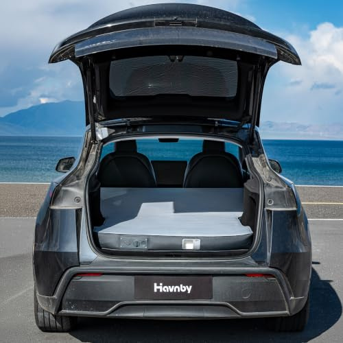 Havnby 11,5 centimeter skummadrass för Tesla Model Y/Juniper/3, full storlek säng, vakuum kompression, camping, bilresa, jobb lager, tupplur