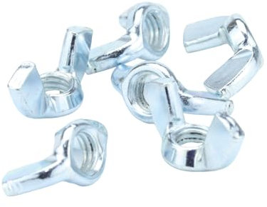 M4 (4mm) Wing Nut - BZP Steel (Pack of 20)