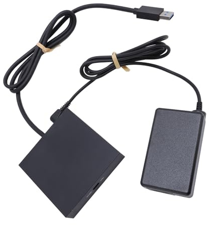 GOWENIC PC -adaptertillbehörssats, Power Adapter Repalcement och DisplayPort Cable för VR2 SteamVR Spelspel på PC med Officiell IC -modul för Stabil Prestanda (#1)