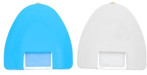 Gatuida 2 Marcadores de Tiza para Coser Ropa Diseño Ergonómico y Rueda Innovadora, Material Plástico Azul y Blanco para Manualidades y Acolchado Profesional