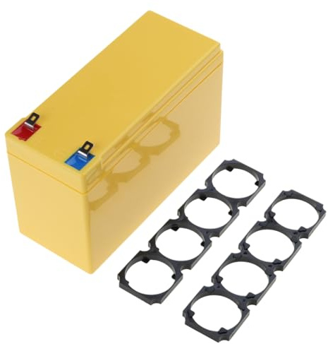 Nucelit ABS-batterihölje med 32650/32700 fyra länkfästen snyggt ABS-batterihölje lättviktsfodral utomhussportentusiaster
