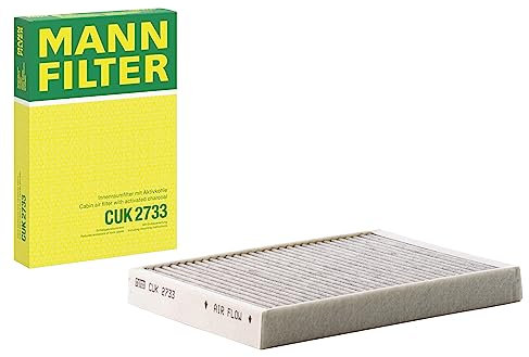 MANN-FILTER CUK 2733 Filtro aria cabina - Filtro Antipolline con Carbonio attivato - per Autovetture + veicoli commeriali