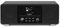 REFLEXION HRA19DAB DAB Radio with CD Player and Alarm Clock (FM, DAB, DAB+, Bluetooth, AUX Input, Headphone Jack, Remote Control), Black