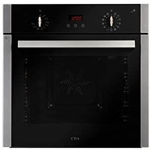Amica SC360SS Thirteen function electric pyrolytic oven with timer, stainless steel