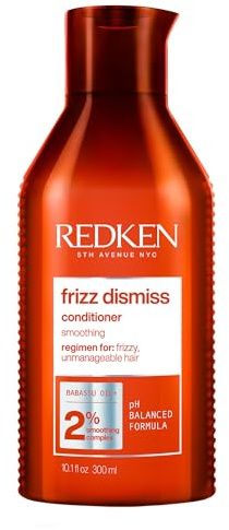 Redken Frizz Dismiss Conditioner | Sulfate Free Conditioner For Frizzy Hair | Moisturizes and Smooths | Provides Soft, Silky Hair | Long-Lasting Frizz Control | Humidity Protection | Anti Frizz