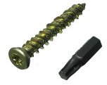 One Stop DIY Lot de 1000 vis pour cadre de porte et fenêtre avec embout Torx 7,5 mm 112 mm