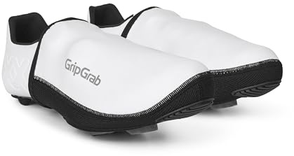GripGrab PACR - Copriscarpe Antivento per Bicicletta da Corsa, per Dita dei Piedi, in Neoprene, Protezione Antivento