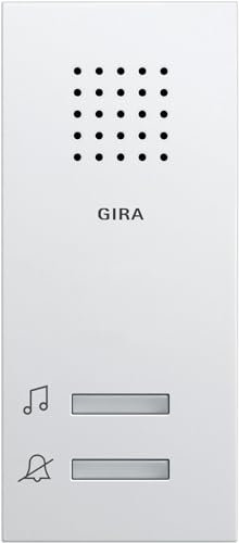 Gira 120003 Gong AP System 55 reinweiß glänzend