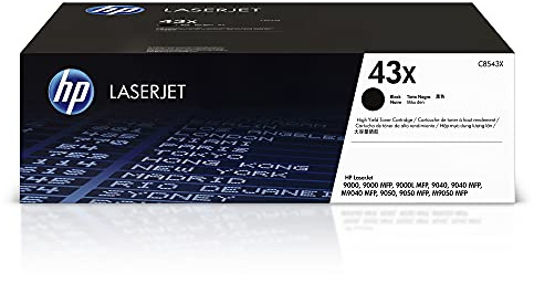 HP 43X (C8543X) Schwarz Original Toner mit hoher Reichweite für HP Laserjet 4200, 4250, 4350