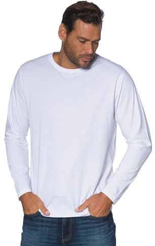 JP 1880 Shirt, Basic-Passform, Langarm, bis 8XL, Camisa Hombre, Opacity, 7XL