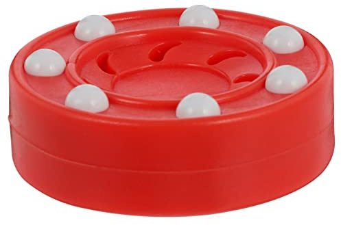 Veemoon Rollerhockey-spielpuck Zum Üben Trainingspuck Für Rollhockey Hockeybälle Mit Hoher Härte Dichte Und Klare Textur Verbessert Flexibilität Und Ballgefühl