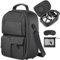 FOREGOER Groß Tragetasche für Meta Quest 3/Quest 3S/Oculus Quest 2 mit Elite Strap, Touch Controllern und anderem VR Zubehör, Harte Case für Oculus Quest 3 Zubehör, VR All-in-One Gaming Headset