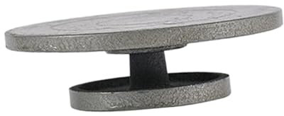 Torno de Alfarero,Plato Giratorio para Esculpir Rueda de bandas de cerámica, rueda for esculpir, herramienta de alfarería versátil y resistente, accesorio de construcción de Metal con rodamiento for p