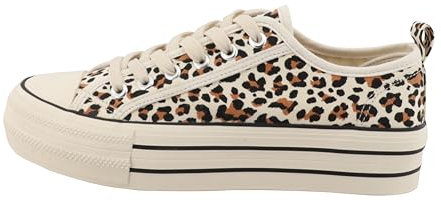 Tom Tailor Damen 9590400001 Sneaker, Offwhite-Multi, 38 EU