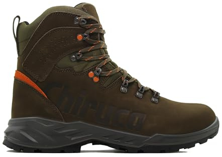 CHIRUCA - Botas de cordones goretex,de cordones,impermeable,media caña,senderismo,caza,de campo, para: Hombre color: KAKI talla:39
