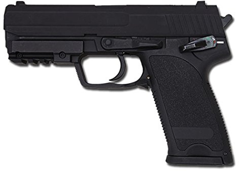 CYMA CM125 Pistola ELETTRICA USP AEP Semi Full Auto ABS/Met Softair 0,6 Joule Hop Regolabile