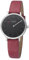 REGENT Damenuhr Lederband Rot F-1245