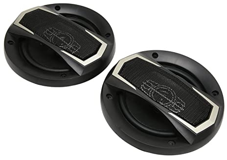 Altavoces Coaxiales para Automóvil de 2 Piezas, Parlantes Fuertes y Controladores de Alta Potencia, Excelente Disipación de Calor, Alta Sensibilidad, Estéreo Omnidireccional, Salida de 400 W Adecuada