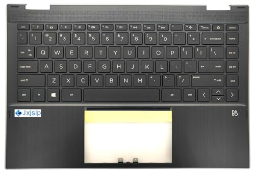 Jxjslp Replacement Upper Case Palmrest for HP Pavilion X360 14-DW 14T-DW Series Laptop Top Cover Keyboard Assembly L96526-001 L96524-001 6070B1744903