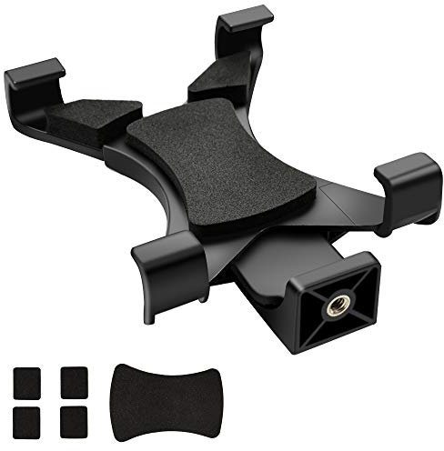 IPOW Soporte iPad para Tripode Adaptador Trípode Tableta Soporte Universal Ajustable para Tabletas de 4.8 hasta 7.8