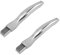 Zueyen - Set di 2 tagliaverdure in acciaio inox, per verdure, cipolla, aglio, coltellini, utensili da cucina, tagliapasta taglierina per verdure taglierina