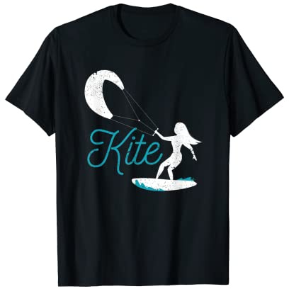 Kite Funny Kitesurf Kiteboard Planche à voile Kitesurfer T-Shirt