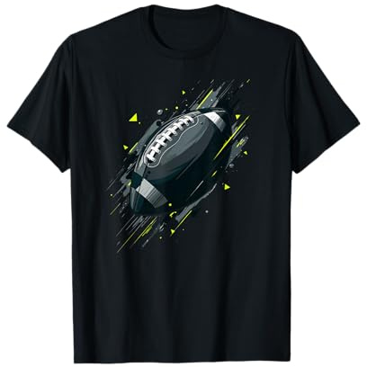 American Football Minimal Football Graphic T-Shirt