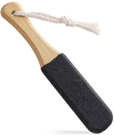 Bimsstein Fußpflege Hornhautentferner Fußschrubber Entfernt Rissige Fersen Leichter Stein Pediküre Fußraspel Abgestorbene Haut harte Haut Feilenbürste für Füße Hände Körper (Braun, Schwarz)