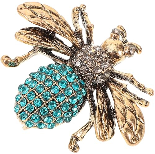 POPETPOP Spilla da Colletto Ape Vintage in Lega di Zinco, Spilla Donna Riutilizzabile e Facile da Appuntare, Accessorio Moda Retrò per Giacca e Maglia