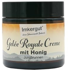 Gelée Royale creme, 100 % naturlig, anti-aging, honung ansiktskräm, 50 ml burk, biodlare