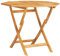 vidaXL Klappbarer Gartentisch 85x85x76 cm Teak Massivholz