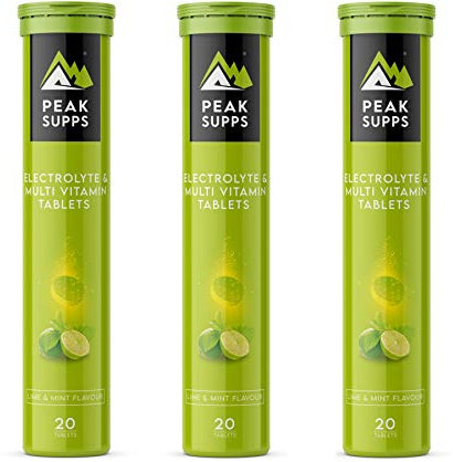 Electrolyte and Multi Vitamin Effervescent (3 Tubes | 60 Tablets)