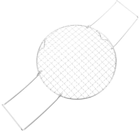 CIYODO Dampfgarer aus Edelstahl Reiskocher-Dampfgarer Mesh-Dampfgarer Grill Heißluftfritteusen Dampfgarer mit Griffen Runder Dampfgarer aus Metall Multifunktion Dampfer