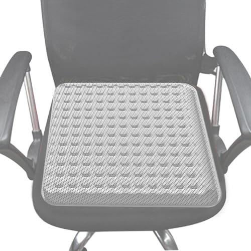 Djowyh Gel sittdyna ortopedisk gelkudde | Andningsbar, mjuk, kylande gel-sittkudde – sittkudde för b , hem 38 x 38 cm