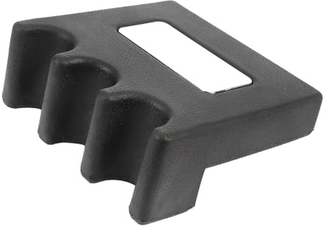 ZLXCAOB Biliardo Pool Cue Stick Holder Rest Staffa di Supporto Accessorio Nero Può Contenere 3 Stecche