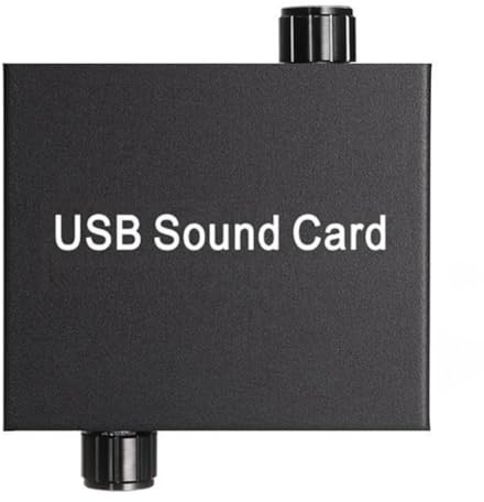 Akfldms Tarjeta de Sonido USB para Portátil, Auriculares, Micrófono, Tarjeta de Sonido Externa USB, Compatible con Puerto de Carga Tipo C de 3,5 mm.