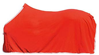 HKM Abschwitzdecke -Alaska-rot,Rückenlänge 105 cm