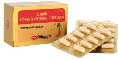 Ginseng Il Hwa 100 cápsulas de Tongil