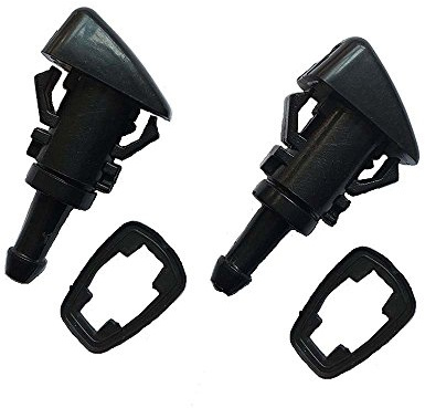 2 ugelli per lavavetri per parabrezza anteriore 5303833AA per Jeep Compass Caliber Patriot 2007-2010