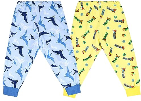 MOEMOE BABY Calzones de Entrenamiento Algodón Pantalones de Entrenamiento para bebé Pantalones de pañales Reutilizables 2 Paquetes, XL/7-9años