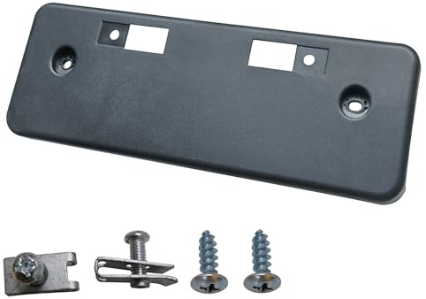 KYYET Front Bumper License Tag Plate Frame Bracket Holder Compatible with for 2017-2020 Nissan Rogue Replace 962106FL0A NI1068141