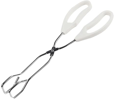 Pinzas de cocina para la cocción, pinzas para agarrar la comida | Pinza de parrilla ergonómica | para cocina, camping, actividades al aire libre, fiestas, restaurantes, barbacoas y servicio