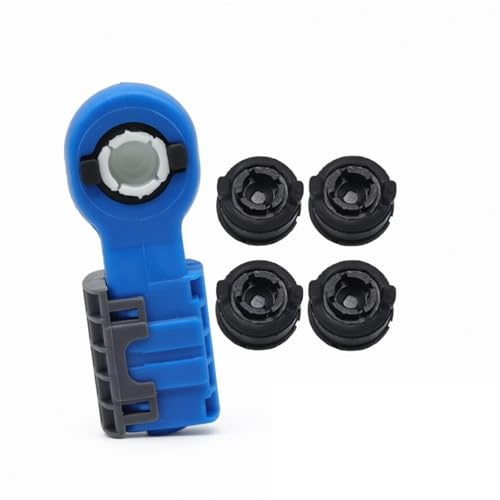 Cable Cambio Goma Clips Kit Adaptador Conector Buje Extremo Enlace Cable Cambio Marchas 55191142 Compatible Con Alfa Para Romeo 147 2001-2010 Para Giulietta 940 2011-2020