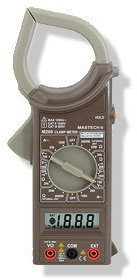 2 TESTER in 1: MULTIMETRO DIGITALE ELETTRONICO AMPEROMETRO con PINZA AMPEROMETRICA, PUNTALI E CUSTODIA